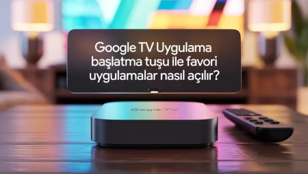 Google Tv Kumandasındaki Uygulama Başlatma Tuşu Ile Favori Uygulamalar Nasıl açılır?