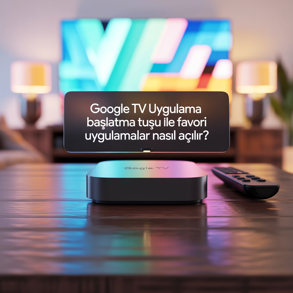 Google TV Favori Uygulamalar Nasıl Açılır