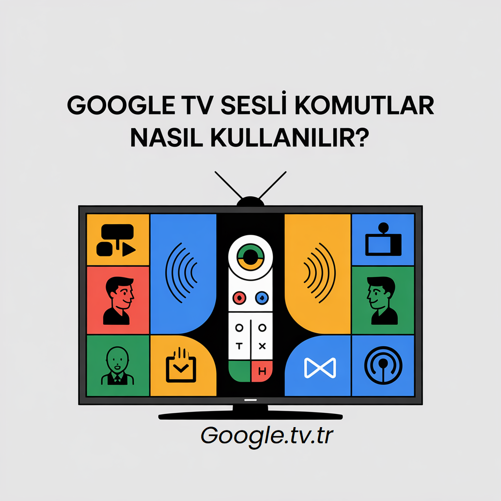 Google TV Sesli Komut Asistanı Kullanma