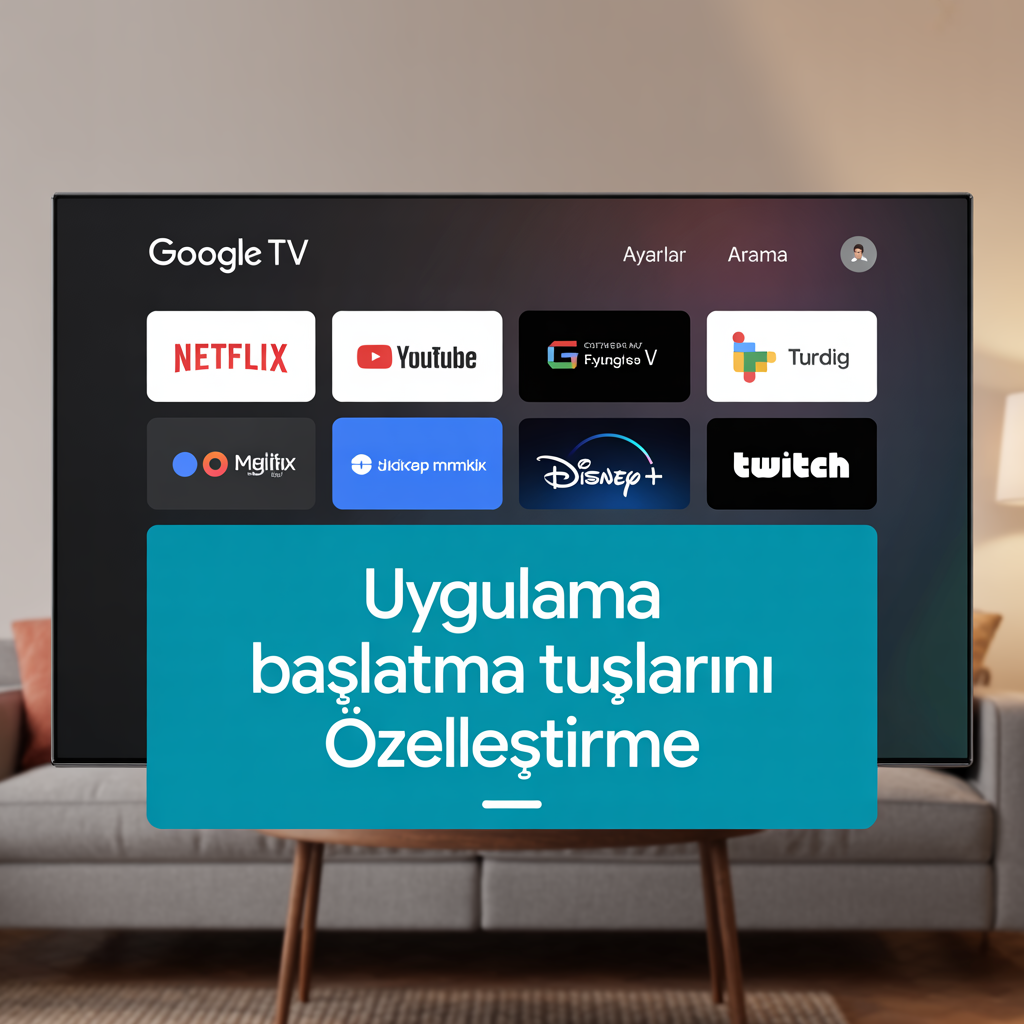 Google Tv Kumandasındaki Uygulama Başlatma Tuşu Ile Favori Uygulamalar Nasıl açılır? 2 Google TV Uygulama Başlatma Tuşlarını Özelleştirme
