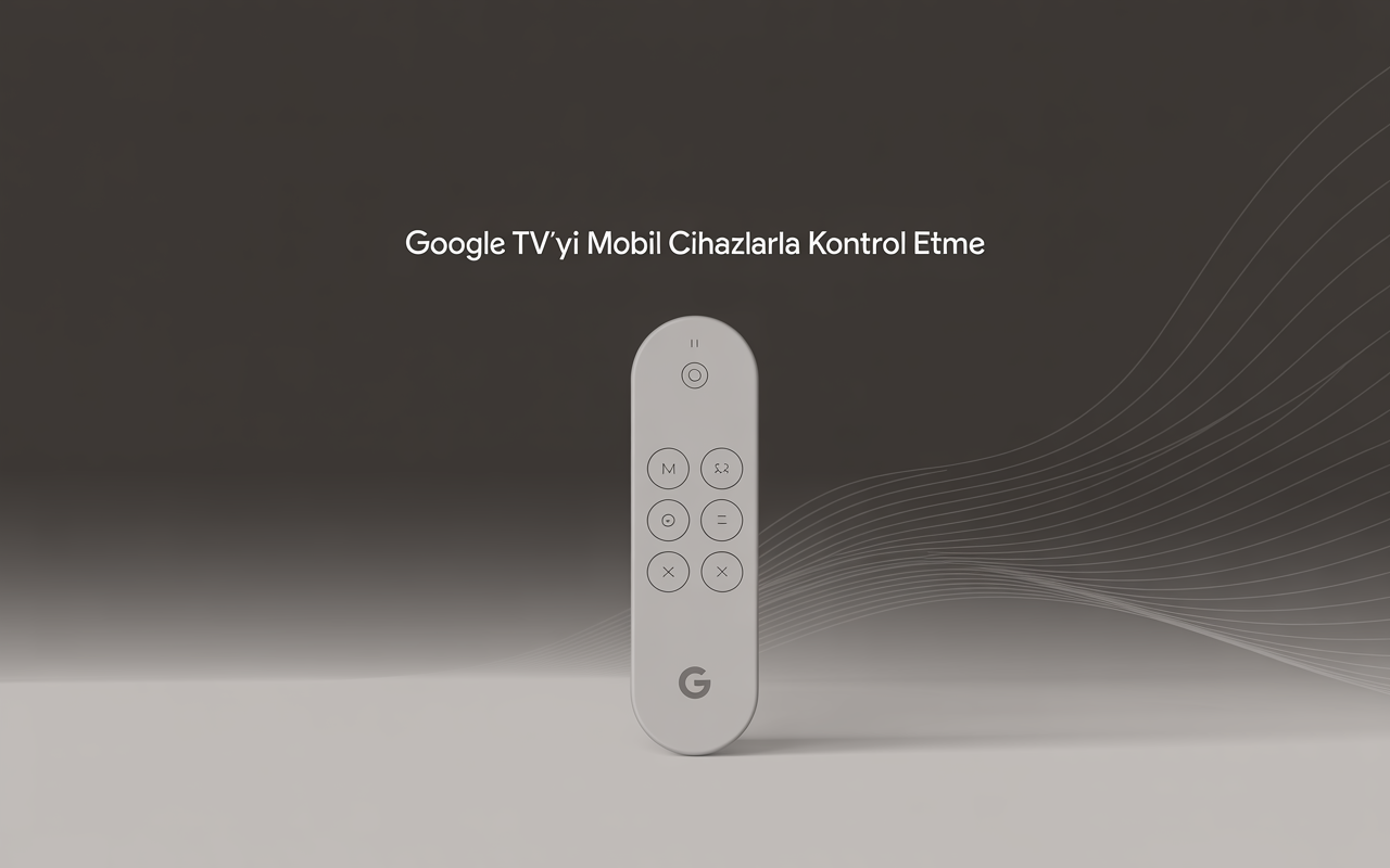 Google TV’yi Mobil Cihazlarla Kontrol Etme