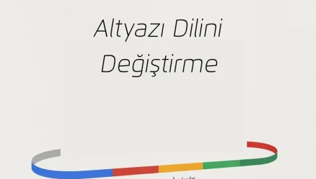 Akıllı TV’lerde Altyazı Dilini Değiştirme