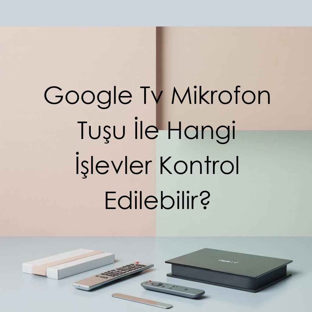 Google Tv Mikrofon Tuşu İle Hangi İşlevler Kontrol Edilebilir?