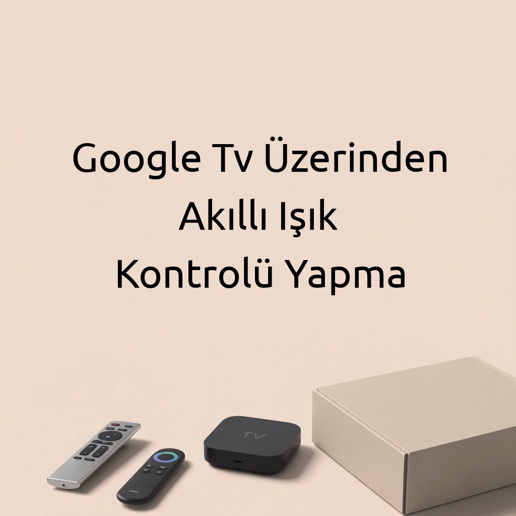 Google Tv Üzerinden Akıllı Işık Kontrolü Yapma