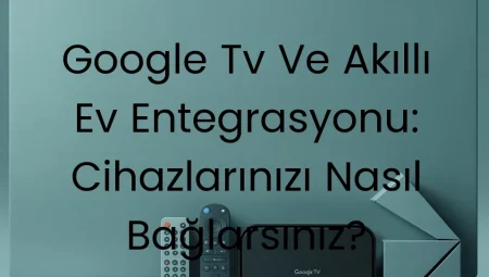 Google TV ve Akıllı Ev Entegrasyonu: Cihazlarınızı Nasıl Bağlarsınız?