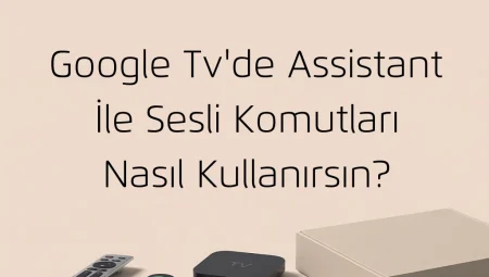 Google Tv’de Assistant İle Sesli Komutları Nasıl Kullanırsın?