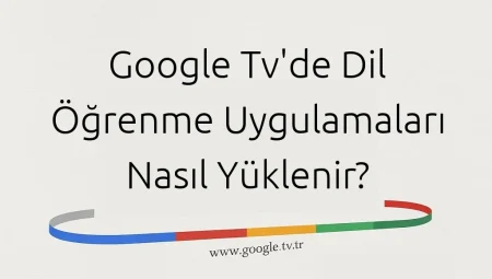 Google TV’de Dil Öğrenme Uygulamaları Nasıl Yüklenir?