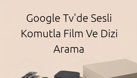 Google TV’de Sesli Komutla Film ve Dizi Arama