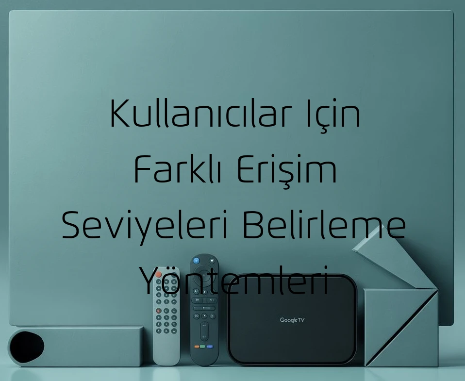 Kullanıcılar Için Farklı Erişim Seviyeleri Belirleme Yöntemleri