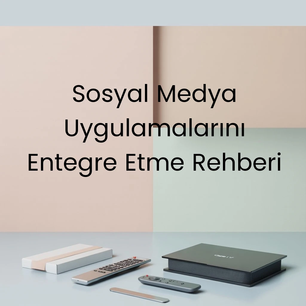 Sosyal Medya Uygulamalarını Entegre Etme Rehberi