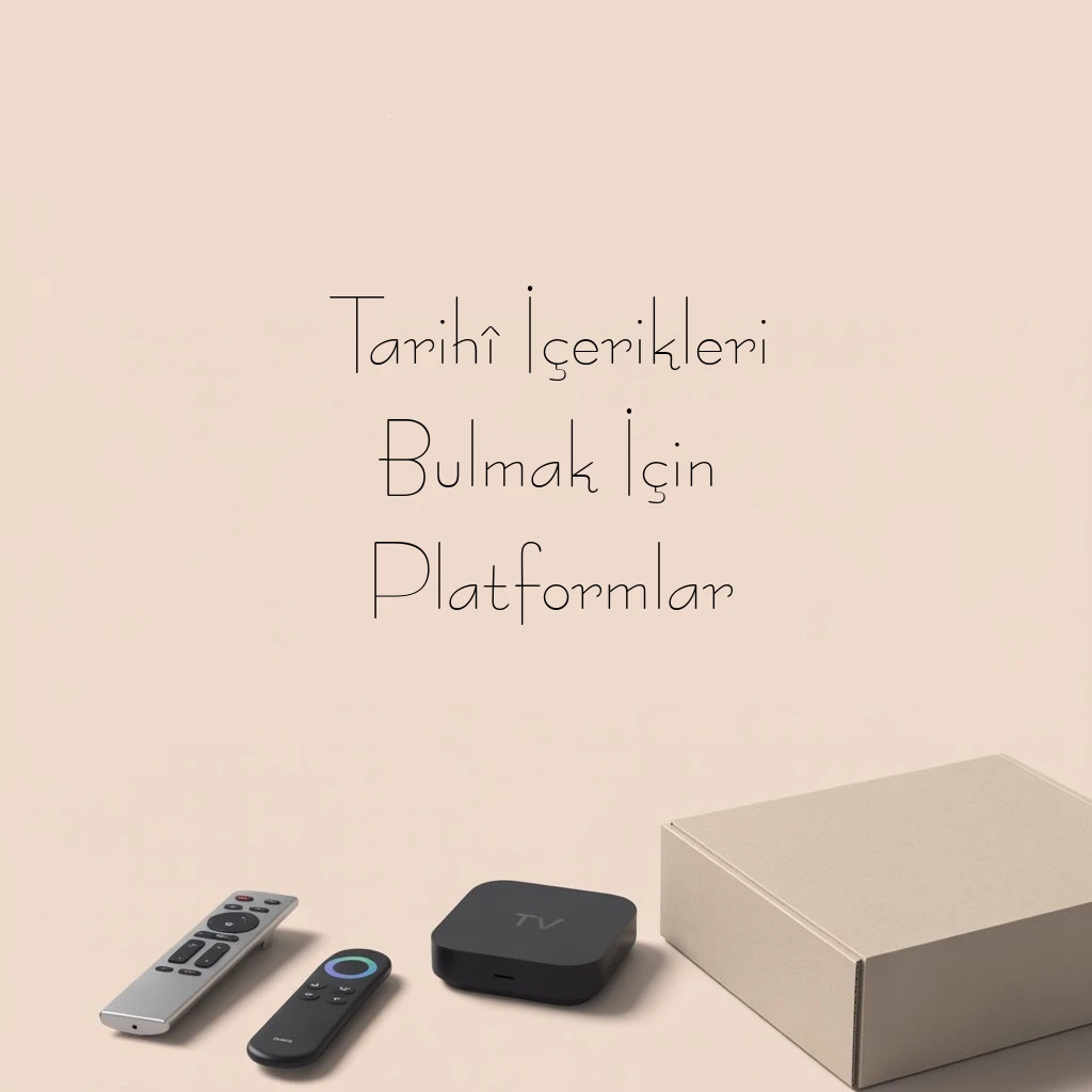 Tarihî İçerikleri Bulmak İçin Platformlar