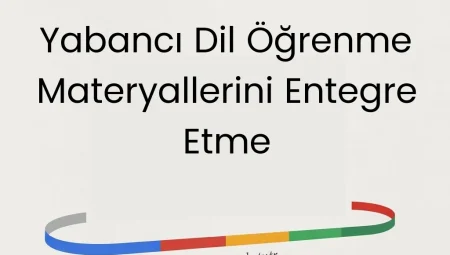 Yabancı Dil Öğrenme Materyallerini Entegre Etme
